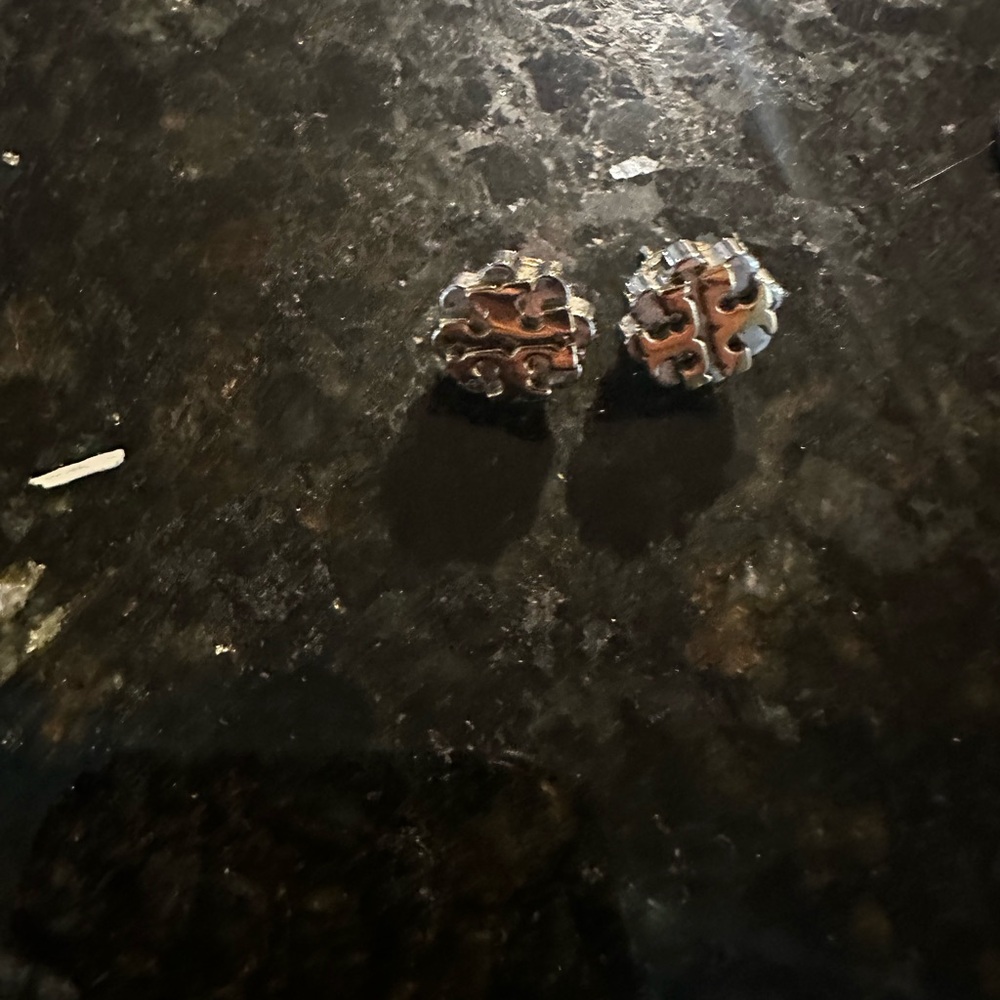 Tory Burch Gold & Silver Studs